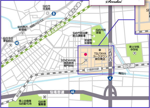 嵐の湯へのアクセス