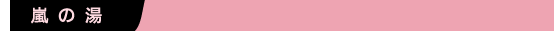 嵐の湯の入り方